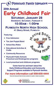 Plymouth Family Network Early Childhood Fair 2017 