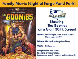 Family Movie Night at Forge Pond Park 2017 in Hanover MA