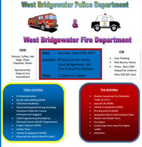 West Bridgewater Public Safety Family Fun Day 2017 