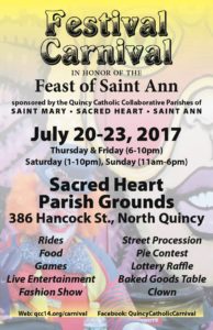 Quincy Catholic  Collaborative  Summer  Carnival  2017