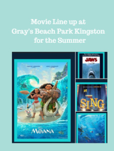 Free Outdoor Movies 2017 at Gray’s Beach Kingston MA