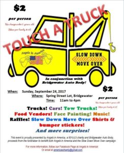 Touch A Truck Fall 2017 in Bridgewater MA 