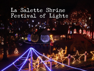 La Salette Christmas Light Display in Attleboro MA 2023