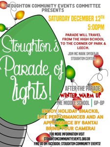 Stoughton Parade of Lights 2015