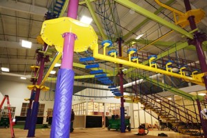 SkyTrail Explorer Indoor Ropes Adventure Course at Hanover YMCA