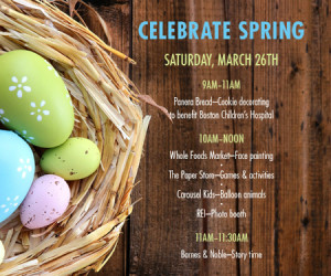 Celebrate Spring Event at Derby Street Shoppes 2016 in Hingham MA