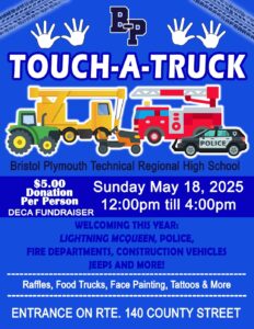 Bristol Plymouth Technical Regional High School Touch a Truck 2025  Taunton MA