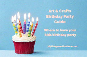 South Shore Boston Art & Craft Venues for Kids Birthday Party
