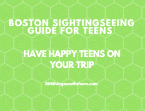 Boston Area Sightseeing Tours for Teens and Older Tweens 