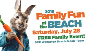 Wollaston Beach Family Fun at the Beach Day 2018 in Quincy MA