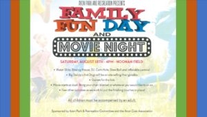 Family Fun Day & Movie Night 2018 in Avon MA