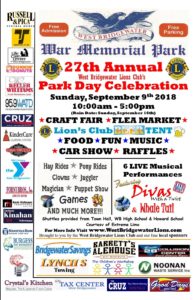 West Bridgewater Park Day Celebration 2018 - 365 things to do in South ...