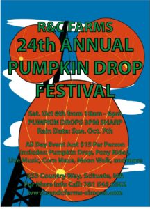 R&C Farm Pumpkin Drop Fall Festival 2018 in Scituate MA