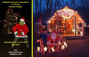 Middleborough Festival of Lights at KOA Campgrounds 2018 