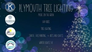 Kiwanis Christmas Tree Lighting in Plymouth MA 2023 