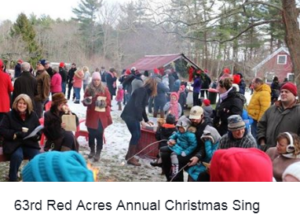 Red Acres Annual Christmas Sing 2018 in Hanson MA 