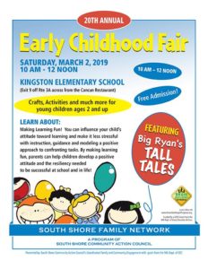 Free Early Childhood Fair 2019 in Kingston MA