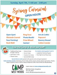 Spring Carnival at Camp West Woods 2019 Stoughton MA