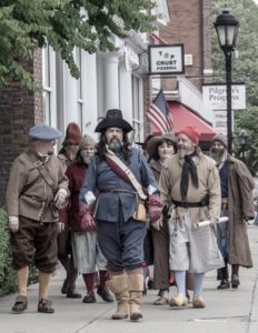 Mayflower Society  Pirates Ashore Day 2019 in Plymouth MA
