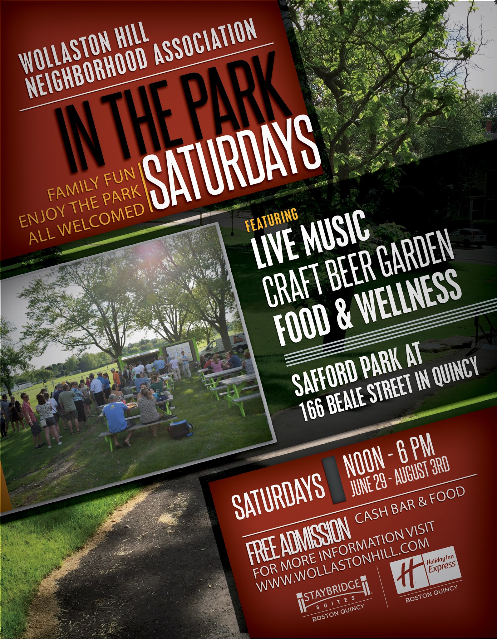 Wollaston Hills Neighorhood Saturdays In The Park 2019 In