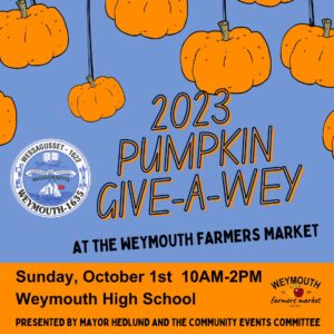 The Great Pumpkin Give a Wey 2023  in Weymouth MA