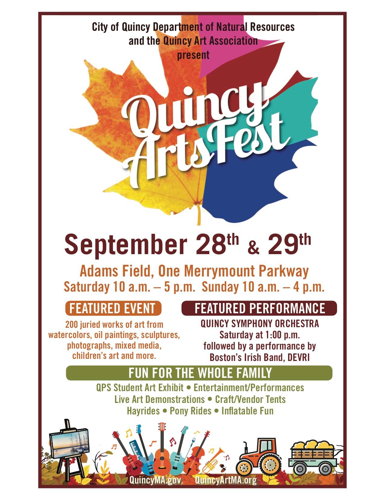 Quincy Artsfest 2019 365 Things To Do In South Shore Ma