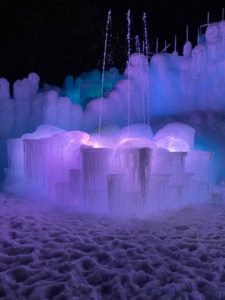 Visit the Ice Castles in New Hampshire this winter