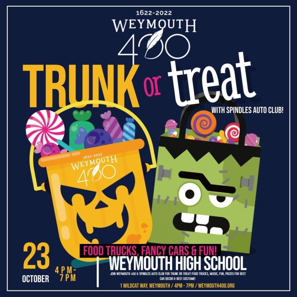 Weymouth 400 Trunk or Treat & Food Truck Fest 2021 365 things to do