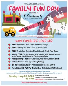 Daniel Webster Estate Family Fun Day 2024 in Marshfield MA