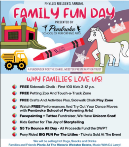 Daniel Webster Estate Family Fun Day 2026 in Marshfield MA