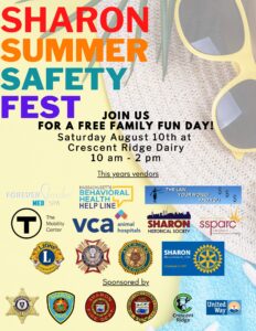 Sharon Summer Safety Fest & Touch a Truck 2024