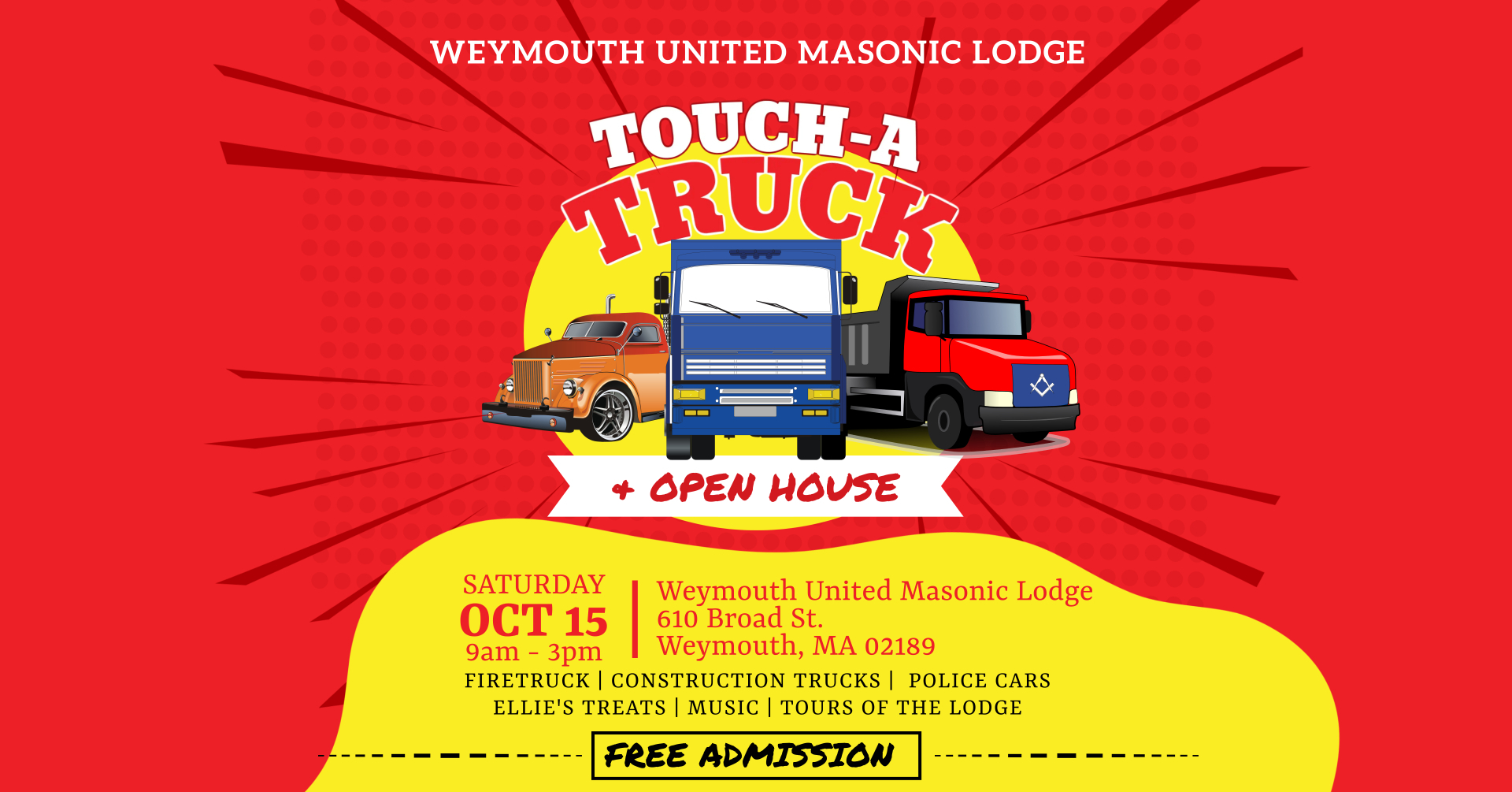 Weymouth Touch a Truck 2022 365 things to do in South Shore MA