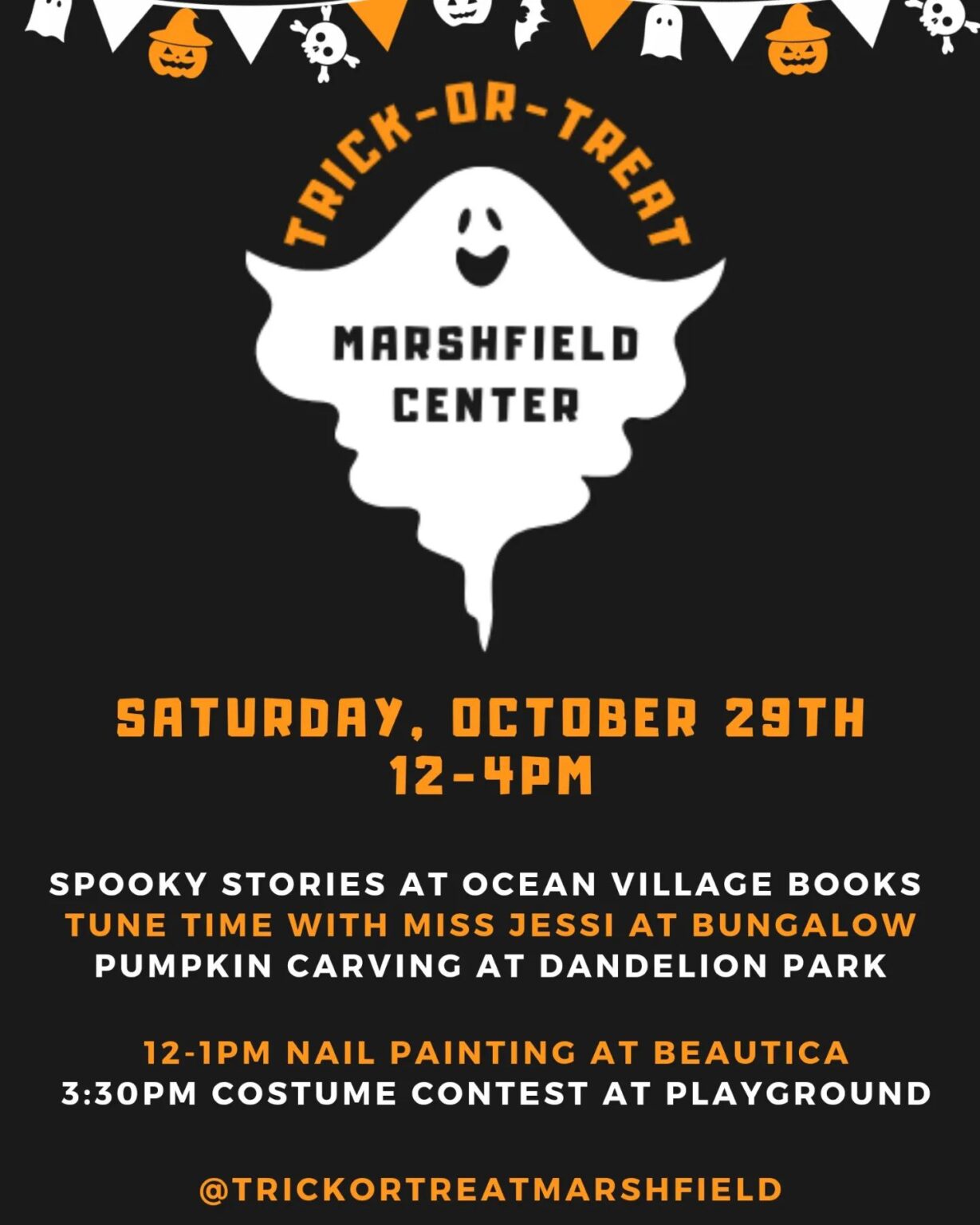 Marshfield Center Halloween Trick or Treat Day 2022 365 things to do