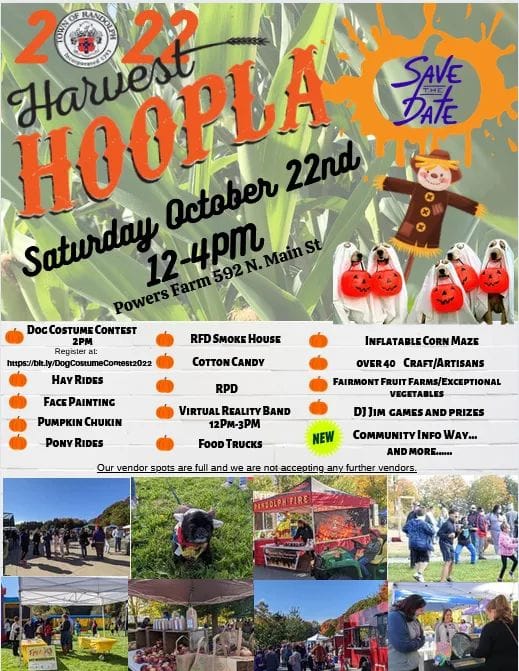 Powers Farm Harvest Hoopla 2022 Randolph MA 365 things to do in South