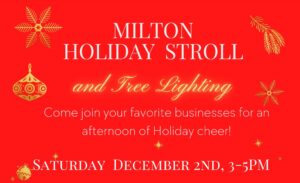 Milton Holiday Stroll & Tree Lighting 2023
