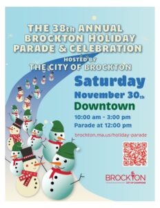 Brockton Christmas Holiday Parade and Celebrations 2024