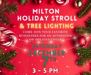 Milton Holiday Stroll & Tree Lighting 2024