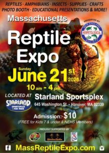 Mass Reptile  Expo 2026 in Hanover MA