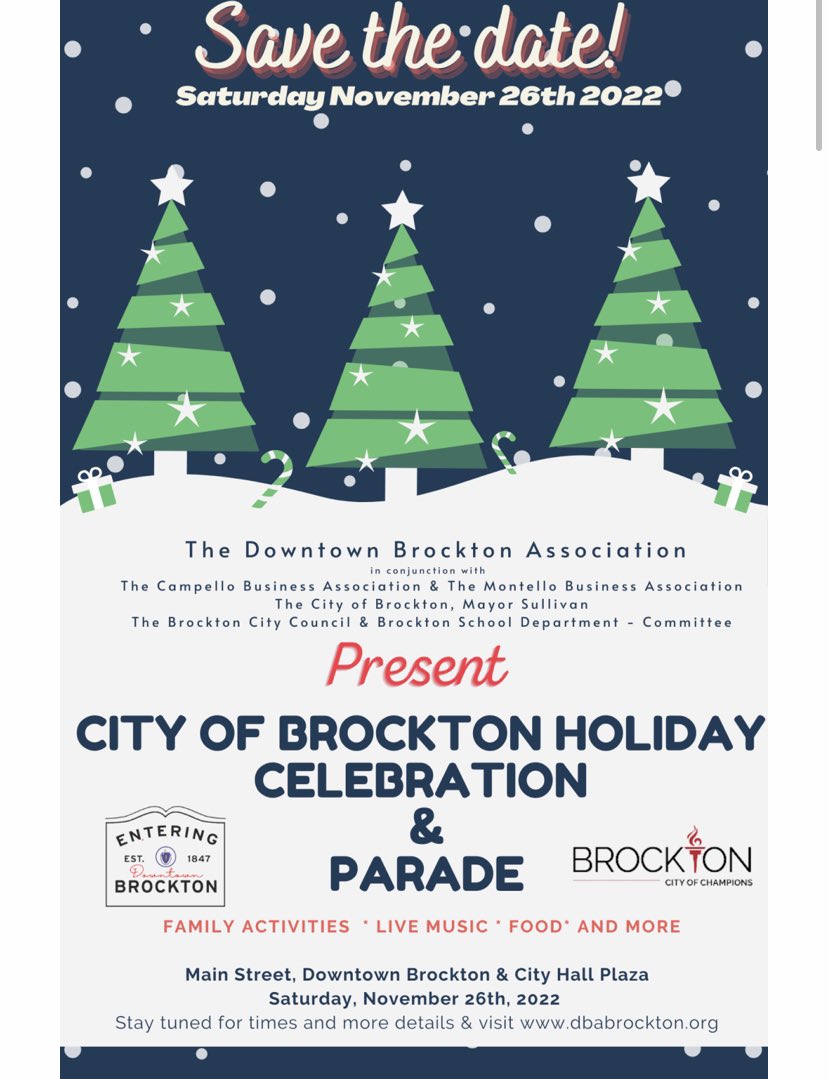 Brockton Christmas Holiday Parade and Celebrations 2022 365 things to