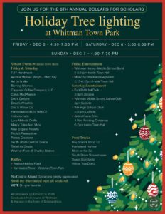 Whitman Hanson Holiday Tree Lighting 2025